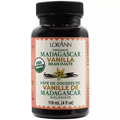 LorAnn Organic Madagascar Vanilla Bean Paste 4 Ounce • $24.39
