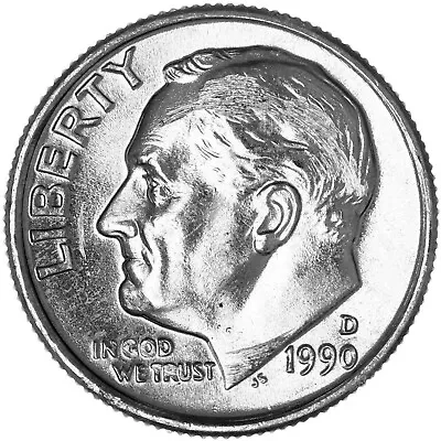 1990 D Roosevelt Dime BU US Coin • $1.22