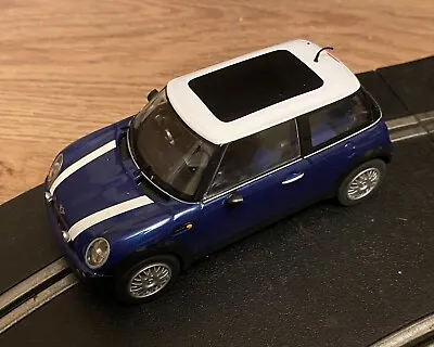 £10.50 • Buy Scalextric Italian Job BMW Mini Cooper Touring Car Superb & Fast With Lights