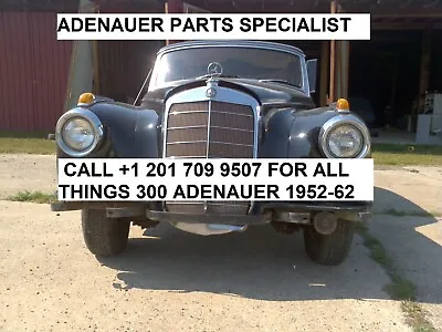 Vintage Mercedes Benz 300 Adenauer A B C D S Sc Parts Good Parts. Great Prices! • $1000