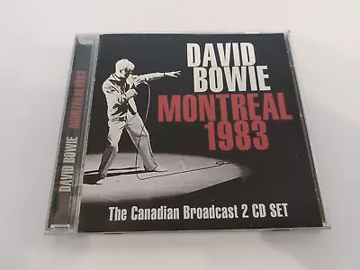 David Bowie * Montreal 1983 * The Canadian Broadcast 2 X Cd Album Excellent • £9.99