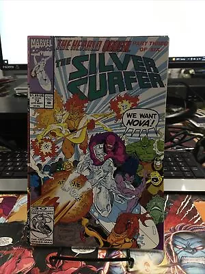 $2.99 • Buy THE SILVER SURFER #72  (Marvel 1992) 1st Appearance Cyborg Nebula