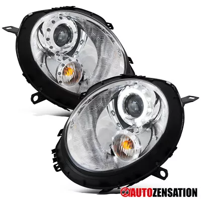 Fit 2007-2013 Mini Cooper S R56 LED Halo Projector Headlights Lamps Left+Right • $266.99