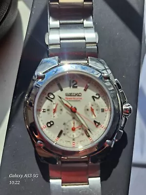 Seiko Sportura Rare Watch 7T71-0BC0  With Instructions • $248.67