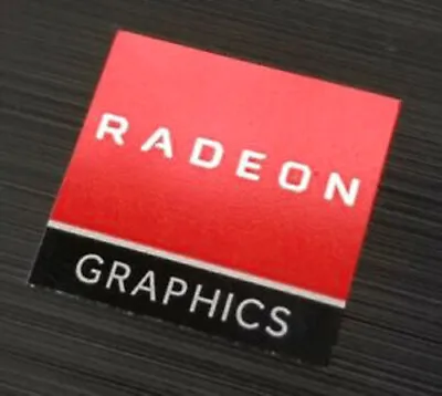 Radeon Graphics Sticker 18 X 19.5mm AMD Case Badge • $1.79
