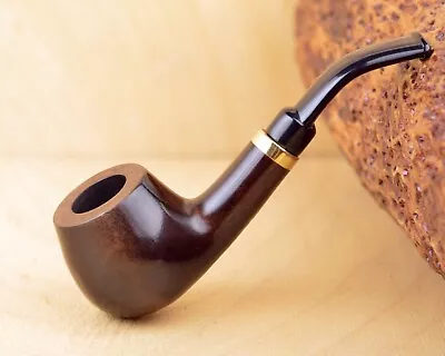 DUCAT (no. 32) Small Brown Smooth Mini Tobacco Smoking Pipe By Mr. Brog • $27.49