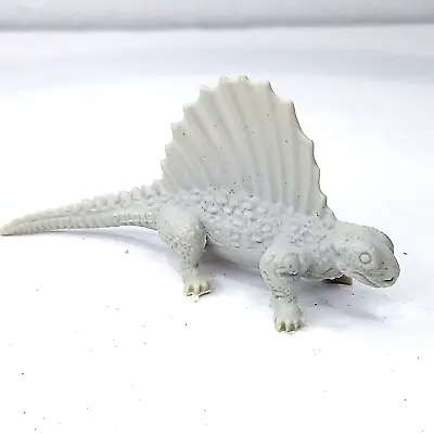 Vintage Marx 3.5  Grey Dimetrodon Dinosaur Plastic Figure • $12