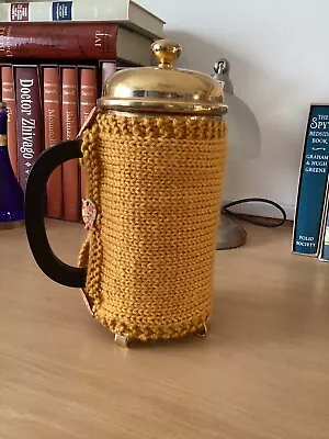 Cafetiere Cosy.coffee Pot Cover.Jacket/cover.size 1 Litre Pot.multicoloured. • £7.99