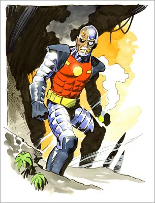 BEWARE! DEATHLOCK! Astounding Marvel Superhero SIGNED Print By Mike Hoffman! • $5.95