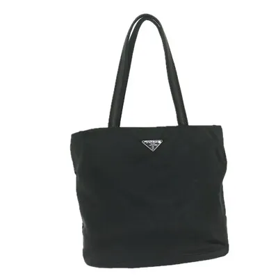 PRADA Tote Bag Nylon Black Auth 61238 • $160