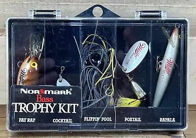 Miller High Life Beer Advertising Fishing Lures Normark Bass Trophy Kit - Rare • $99.65