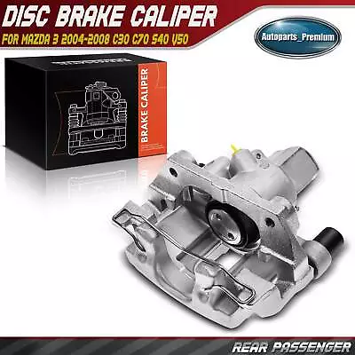 Disc Brake Caliper W/ Bracket For Mazda 3 2004-2008 C30 C70 S40 V50 Rear Right • $56.49