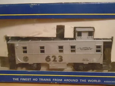 Ahm #5277o Ho Scale 623 Silver Caboose New In Original Box • $9.99