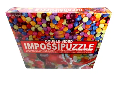 IMPOSSIPUZZLE 550 Pieces Double Sided Chocolate Beans And Sweets. New & Sealed • £9.95