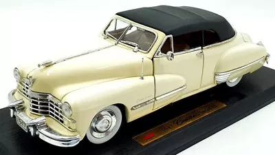 Anson 1/18 Scale Diecast 30345 - 1947 Cadillac Series 62 White Convertible • £89.99