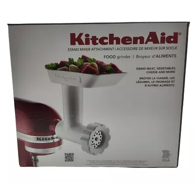 KitchenAid Meat Food Grinder Stand Mixer Attachment - White • $32.99