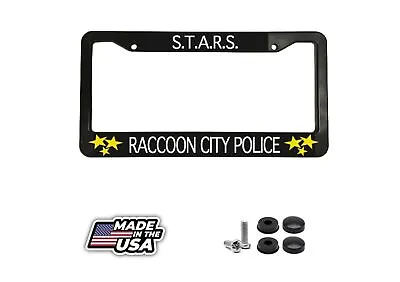 Raccoon City Police S.T.A.R.S. For Resident Evil License Plate Frame NEW • $9.95