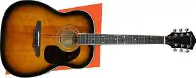 $329 • Buy Silvertone 633 AVS Spruce Top Jumbo Dreadnought Acoustic Guitar