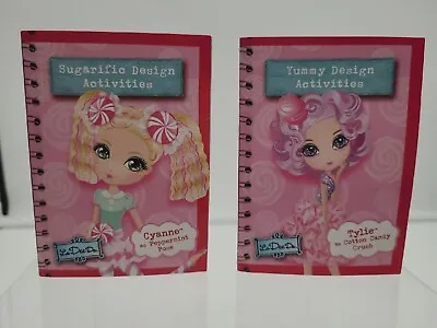 La Dee Da Dolls Spin Master Cyanne & Tylie Activity Books Mini • $10.50