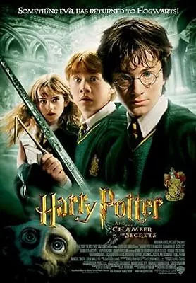 Harry Potter And The Chamber Of Secrets (DVD Widescreen 2002) - DISC ONLY • $2.19
