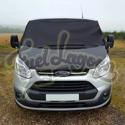 Ford Transit Custom Windscreen Cover Black Out Blind  Wrap Curtain Frost Protect • £31.94