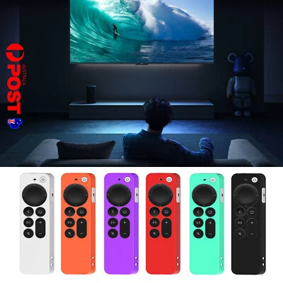 $8.99 • Buy Silicone Case Protective Cover For 2021 Apple TV 4K Siri Remote 2nd Generation