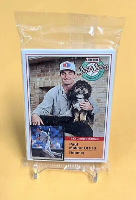 1993 Milk-Bone Super Stars Limited Edition Baseball Card Set 1-20 Factory Sealed • $19.99
