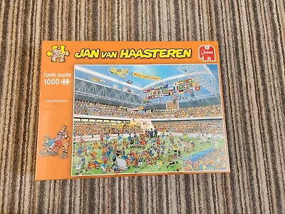 Jumbo Jan Van Haasteren Voetbalkampioenen 1000 Piece Puzzle BRAND NEW SEALED • £24.99