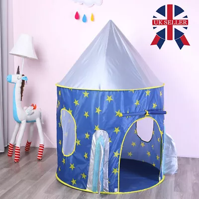 Childrens Kids Baby Pop Up Play Tent Fairy Girls Boys Playhouse Indoor Outdoor • £11.49