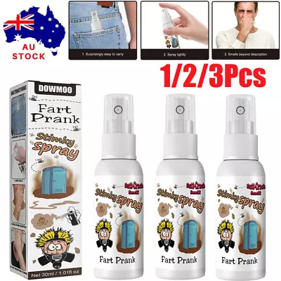 1/3X Novelty Liquid Fart Gag Prank Joke Spray Can Stink Bomb Smelly Stinky 30ML • $10.99