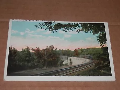 Mt. Pocono Pa - 1927 Postcard - Traveling Over The Poconos - Railroad • $5.50