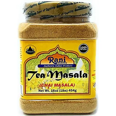 Rani Tea (Chai) Masala 16oz (1lb) 454g Bulk PET Jar • $19.99