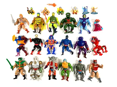 18 Vintage Mattel He-Man Masters Of The Universe 1980's Figures - MOTU • $249.99