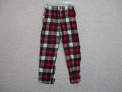 Old Navy Pajama Pants Medium Adult Red Plaid Christmas Straight Sleepwear Mens M • $12.75