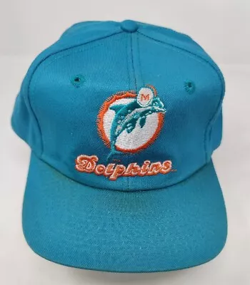 Miami Dolphins Vintage Hat SnapBack Starter/Eastport Ring Of Fire Logo 90s • $29.88