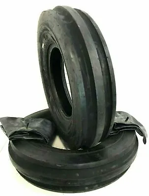 TWO 400X15 400-15 4.00X15 4.00-15 JOHN DEERE 3 Rib Tractor Tires With Tubes • $149.95
