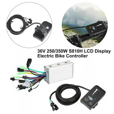 36V 350W 250W E-bike Scooter Brushless Speed Motor Controller With LCD Panel • £25.54