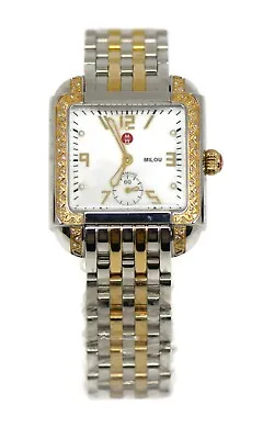 Michele Milou Diamond Stainless Steel Watch MW15A01D1025 • $1395