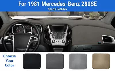 Dashboard Dash Mat Cover For 1981 Mercedes-Benz 280SE (DashTex) • $71.95