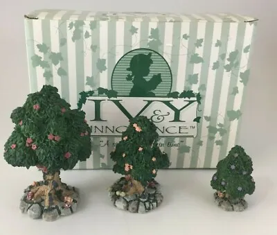 $29.99 • Buy Ivy & Innocence 05192 Three Piece Flowering Tree Assortment 1997 NEW