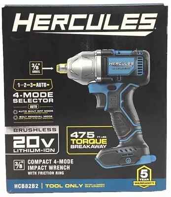 HERCULES 3/8  Compact Impact Wrench (tool Only) BRAND NEW • $55.99