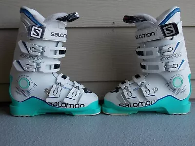 Salomon X Max 90 Womens Ski Boots Mondo Size 23.5 • $69.99