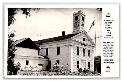 RPPC Mariposa County Courthouse Mariposa CA  Near Chowchilla CA • $3.75