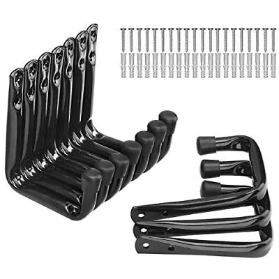 Yisunnan Garage Storage Hooks Heavy Duty J Utility Hangers (Black Pack Of   • $17.97