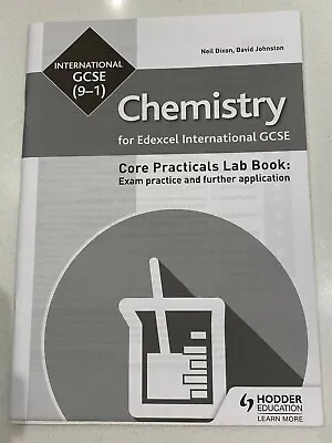 International Igcse Edexcel Chemistry Core Practicals Lab Book Exam Practice New • £2.79