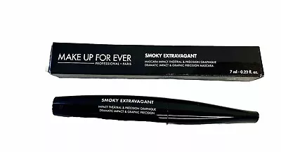 Make Up For Ever SMOKY EXTRAVAGANT Black Mascara .23 Fl Oz/7 Ml *NIB • $65