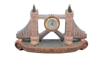 Vintage London Tower Bridge Desk Clock 1999 • $23