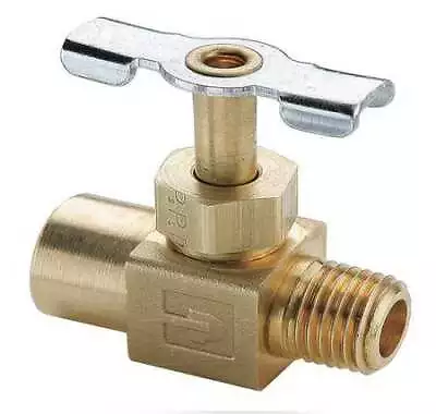 Parker Nv108p-4 Needle Valve1/4 In.Fnptxmnpt • $16.49