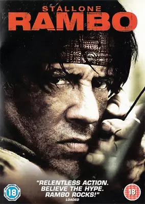 Rambo Sylvester Stallone 2008 DVD Top-quality Free UK Shipping • £1.84