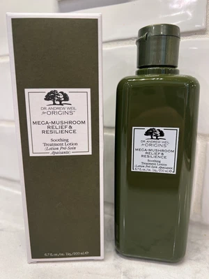 $15 • Buy Origins Mega-Mushroom Relief Resilience Soothing Treatment Lotion - 6.7 Oz